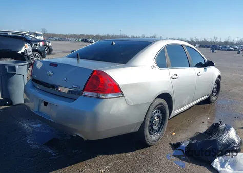 2008 Chevrolet Impala Police from USA, damaged, VIN 2G1WS553889178799